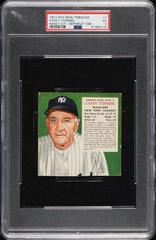 Casey Stengel [Hand Cut Without Tab] #1 Baseball Cards 1953 Red Man Tobacco Prices