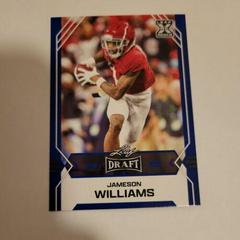 Jameson Williams [Blue] Football Cards 2022 Leaf Draft Prices