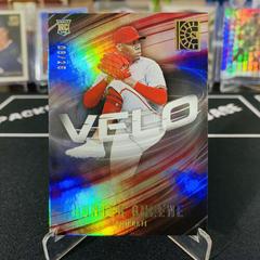Hunter Greene [Gold] #V-1 Baseball Cards 2022 Panini Capstone Velo Prices
