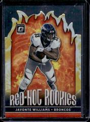 Javonte Williams [Gold] #RHR-8 Football Cards 2021 Panini Donruss Optic Red Hot Rookies Prices