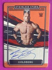 Goldberg [Orange] #SS-GBG Wrestling Cards 2022 Panini Impeccable WWE Stainless Stars Autographs Prices