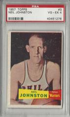 Neil Johnston #3 Basketball Cards 1957 Topps Prices