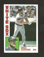 Greg Luzinski #20 Baseball Cards 1984 Topps Prices