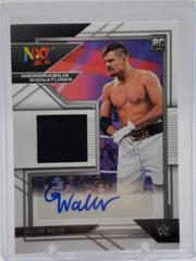 Grayson Waller Wrestling Cards 2022 Panini NXT WWE Memorabilia Signatures Prices