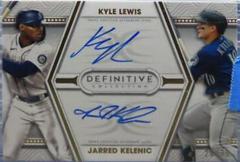 Kyle Lewis, Jarred Kelenic Baseball Cards 2022 Topps Definitive Dual Autograph Collection Prices