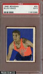 Ellis Vance #20 Basketball Cards 1948 Bowman Prices