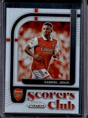 Gabriel Jesus [Silver] #22 Soccer Cards 2022 Panini Prizm Premier League Scorers Club Prices