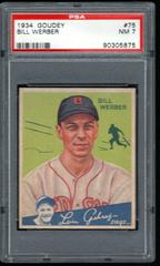 Bill Werber Baseball Cards 1934 Goudey Prices