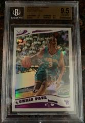 Chris Paul [Refractor] #168 Basketball Cards 2005 Topps Chrome Prices
