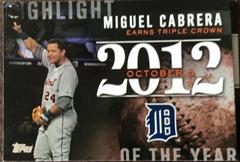 Miguel Cabrera Baseball Cards 2015 Topps Highlight of the Year Prices
