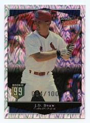 J. D. Drew [Parallel 100] Baseball Cards 1999 Ultimate Victory Prices