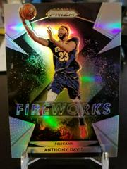 Anthony Davis [Silver Prizm] #20 Basketball Cards 2018 Panini Prizm Fireworks Prices