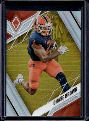 Chase Brown [Gold] #21 Football Cards 2023 Panini Chronicles Draft Picks Phoenix Prices