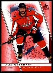 Alex Ovechkin [Limited Black] #8 Hockey Cards 2022 SP Authentic Prices