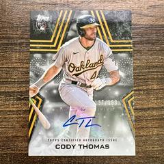 Cody Thomas [Black] #BSA-CT Baseball Cards 2023 Topps Series 2 Stars Autographs Prices