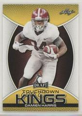 Damien Harris [Gold] #88 Football Cards 2019 Leaf Draft Prices