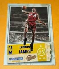 LeBron James [Parallel 50] Basketball Cards 2004 Fleer Authentix Prices