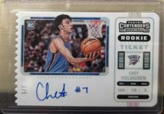 Chet Holmgren [Autograph Stub Ticket] #137 Basketball Cards 2022 Panini Contenders Prices