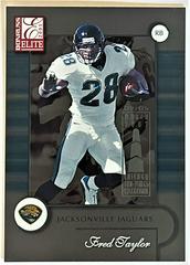 Fred Taylor [Chicago Collection] #39 Football Cards 2001 Panini Donruss Elite Prices