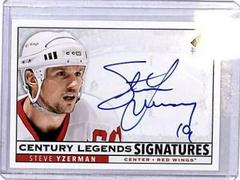 Steve Yzerman Hockey Cards 2020 SP Signature Edition Legends Century Prices