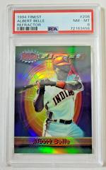 Albert Belle [Refractor] #208 Baseball Cards 1994 Finest Prices