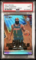 James Harden [Gold] #2 Basketball Cards 2021 Panini Recon Hall Hopefuls Prices