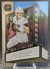 Justin Herbert #MA-3 Football Cards 2023 Panini Legacy Main Attractions Prices