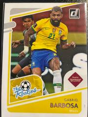 Gabriel Barbosa #16 Soccer Cards 2021 Panini Donruss Road to Qatar The Rookies Prices