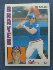Dale Murphy Baseball Cards 1984 O Pee Chee Prices