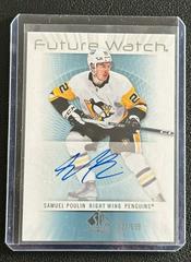 Samuel Poulin Hockey Cards 2022 SP Authentic 2012-13 Retro Future Watch Autographs Prices