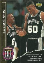 David Robinson Basketball Cards 1993 Upper Deck Locker Talk Prices