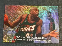 Vin Baker [Row 0] #35 Basketball Cards 1997 Flair Showcase Prices