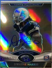 Dwayne Harris [Autograph Green Refractor] #128 Football Cards 2011 Topps Platinum Prices