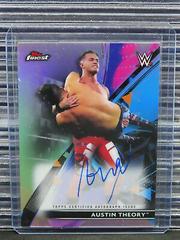 Austin Theory Wrestling Cards 2021 Topps Finest WWE Roster Autographs Prices