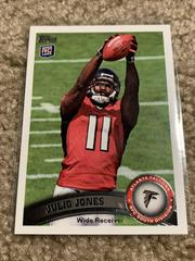 Julio Jones [Catching Ball Above Head] #350 Football Cards 2011 Topps Prices
