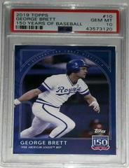 George Brett #10 Baseball Cards 2019 Topps 150 Years of Baseball Prices