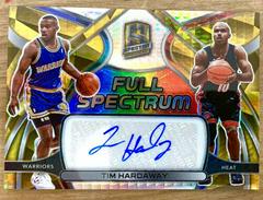 Tim Hardaway [Asia Gold] #FSS-THW Basketball Cards 2021 Panini Spectra Full Spectrum Signatures Prices