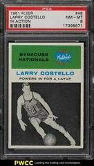 Larry Costello In Action Basketball Cards 1961 Fleer Prices