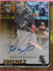 Eloy Jimenez [Gold Refractor] #EJ Baseball Cards 2019 Topps Chrome Autographs Prices