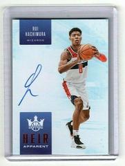 Rui Hachimura [Ruby] Basketball Cards 2019 Panini Court Kings Heir Apparent Autographs Prices