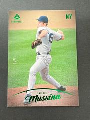 Mike Mussina [Green] #16 Baseball Cards 2023 Panini Chronicles Luminance Prices
