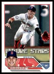 Jarren Duran #242 Baseball Cards 2023 Topps Prices