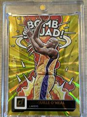 Shaquille O'Neal [Yellow Laser] #16 Basketball Cards 2022 Panini Donruss Bomb Squad Prices