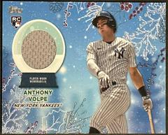 Anthony Volpe [Blue] #RC-AVO Baseball Cards 2023 Topps Holiday Relics Prices