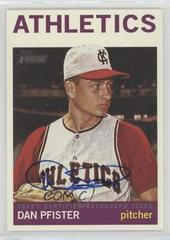Dan Pfister Baseball Cards 2013 Topps Heritage Real One Autographs Prices