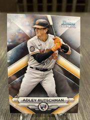 Adley Rutschman #BSR-50 Baseball Cards 2023 Bowman Sterling Prices
