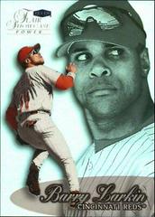 Barry Larkin [Row 3] #74 Baseball Cards 1999 Flair Showcase Prices