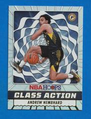 Andrew Nembhard [Holo] #27 Basketball Cards 2022 Panini Hoops Class Action Prices