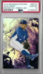 Julio Urias [Purple Refractor] Baseball Cards 2014 Bowman Sterling Prospects Prices