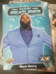 Mark Henry Wrestling Cards 2022 Upper Deck AEW Main Features Prices